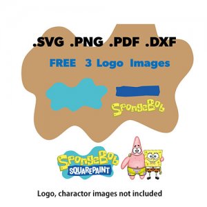 SpongeBob SVG, SpongeBob Font, Sponge Bob SVG File, Spongebob for Cricut, Alphabet Letters Cut Png Pdf Dxf File, Cheese Font, 3D Font