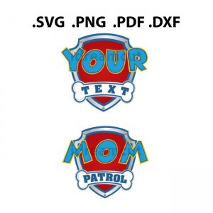 Download Paw Patrol Font SVG Badge Alphabet Number - SVG ...
