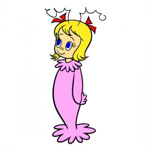 Little Baby Girl Grinch Pink Pajama SVG Free Download