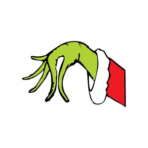 Grinch Hand Finger Pinch Image SVG Free Download