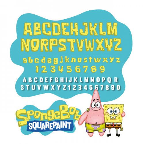 Spongebob Svg Spongebob Font Sponge Bob Svg File Spongebob For Cricut ...