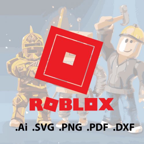 Roblox Logo Free Downlaod SVG PNG PDF DXF AI Files - SVG Marketplaces