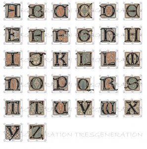 Arabian Aladin Font SVG Decor Alphabet PNG PDF DXF