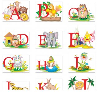Animal Font SVG Alphabet Svg Png Pdf Dxf