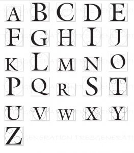 Circle Drawing Font SVG Alphabet Number Svg Png Pdf Dxf