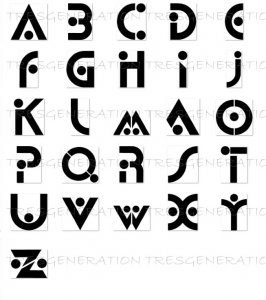 Target Spot Font Alphabet Letter Only SVG PNG PDF DXF