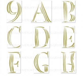 Rake Alphabet Letter Number Leaves Rake Font Svg Png Pdf Dxf