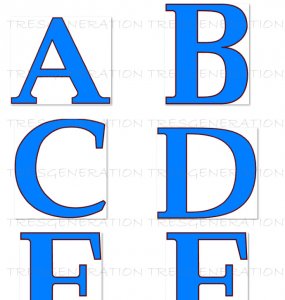 Freedom Font SVG Alphabet Letter only Svg Png Pdf Dxf
